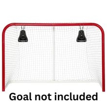 Load image into Gallery viewer, TronX Large Metal Bell Hockey Shooting Targets (2 Pack)