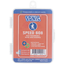 Load image into Gallery viewer, Sonic 16-Pack Roller Hockey Bearings (Speed 608)