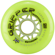 Load image into Gallery viewer, Labeda Gripper Yellow Outdoor Roller Hockey Wheels (80A)