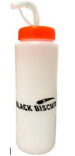 Load image into Gallery viewer, Black Biscuit BPA Free 32oz Water Bottle with Straw
