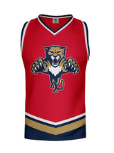 Load image into Gallery viewer, Florida Panthers &quot;Leaping Cat&quot; Alternate Hockey Tank
