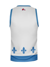 Load image into Gallery viewer, Quebec Nordiques Retro White Alternate Hockey Tank
