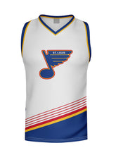 Load image into Gallery viewer, St. Louis Blues Retro White Alternate Hockey Tank
