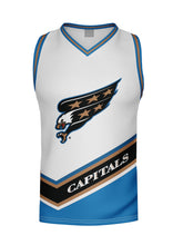 Load image into Gallery viewer, Washington Capitals &quot;Screaming Eagle&quot; White Alternate Hockey Tank
