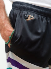 Load image into Gallery viewer, Anaheim Ducks Retro Alternate Mesh Hockey Shorts
