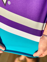 Load image into Gallery viewer, Anaheim Ducks Purple Retro Alternate Hockey Tank
