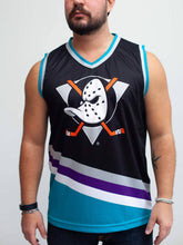 Load image into Gallery viewer, Anaheim Ducks Retro Alternate Hockey Tank
