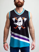 Load image into Gallery viewer, Anaheim Ducks Retro Alternate Hockey Tank
