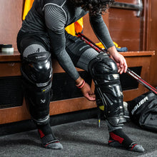 Load image into Gallery viewer, Bauer Supreme M5 Pro Intermediate Shin Guards
