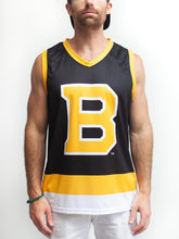 Load image into Gallery viewer, Boston Bruins Black Alternate Hockey Tank
