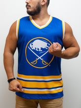 Load image into Gallery viewer, Buffalo Sabres Royal Blue Hockey Tank
