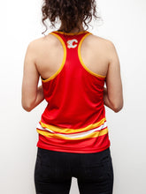 Load image into Gallery viewer, Calgary Flames Women&#39;s Racerback Hockey Tank
