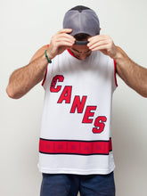 Load image into Gallery viewer, Carolina Hurricanes Away Hockey Tank

