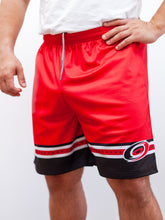 Load image into Gallery viewer, Carolina Hurricanes Mesh Hockey Shorts
