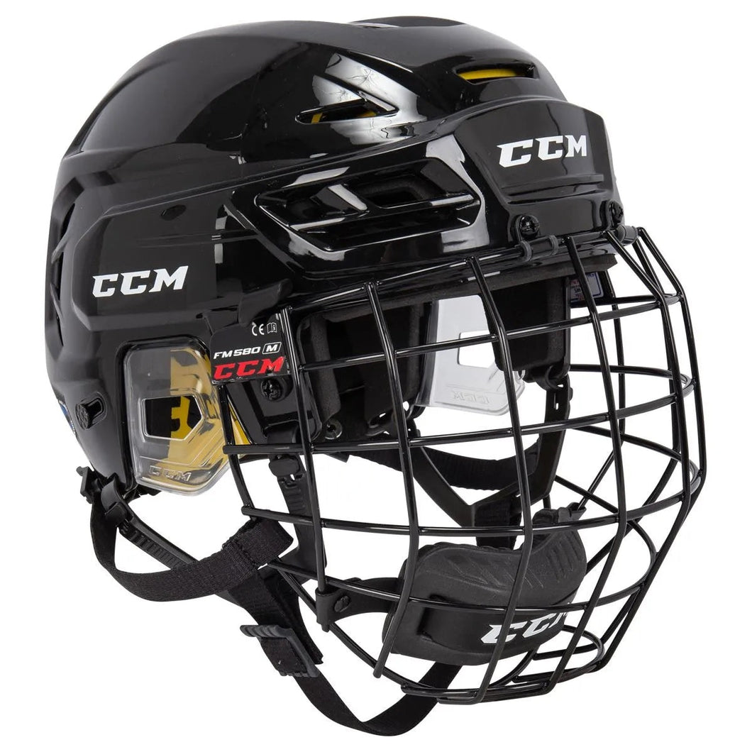 CCM Super Tacks 210 Senior Hockey Helmet Combo