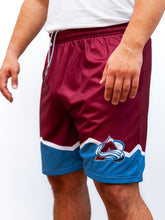 Load image into Gallery viewer, Colorado Avalanche Mesh Hockey Shorts
