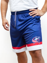 Load image into Gallery viewer, Columbus Blue Jackets Mesh Hockey Shorts

