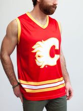 Load image into Gallery viewer, Calgary Flames Alternate Hockey Tank
