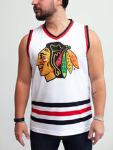 Load image into Gallery viewer, Chicago Blackhawks AWAY Hockey Tank
