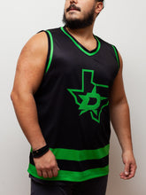 Load image into Gallery viewer, Dallas Stars Blackout Alternate Hockey Tank
