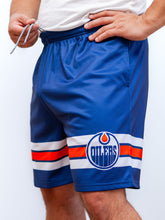 Load image into Gallery viewer, Edmonton Oilers Mesh Hockey Shorts
