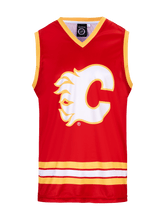 Load image into Gallery viewer, Calgary Flames Alternate Hockey Tank
