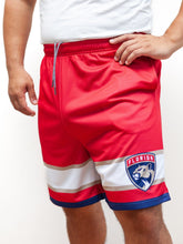Load image into Gallery viewer, Florida Panthers Mesh Hockey Shorts
