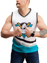 Load image into Gallery viewer, Anaheim Ducks Retro Alternate Away Hockey Tank
