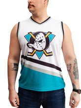 Load image into Gallery viewer, Anaheim Ducks Retro Alternate Away Hockey Tank
