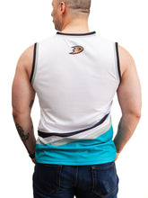 Load image into Gallery viewer, Anaheim Ducks Retro Alternate Away Hockey Tank
