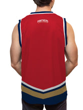Load image into Gallery viewer, Florida Panthers &quot;Leaping Cat&quot; Alternate Hockey Tank
