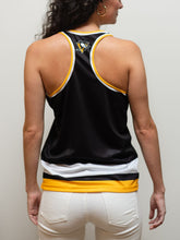 Load image into Gallery viewer, Pittsburgh Penguins Women&#39;s Racerback Hockey Tank
