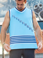 Load image into Gallery viewer, Pittsburgh Penguins Powder Blue Classics Alternate Hockey Tank
