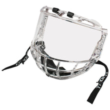Load image into Gallery viewer, TronX S980 Clear Junior Hockey Full Face Shield Visor
