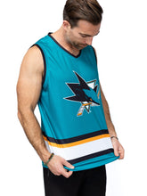 Load image into Gallery viewer, San Jose Sharks Hockey Tank
