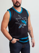 Load image into Gallery viewer, San Jose Sharks Alternate Hockey Tank
