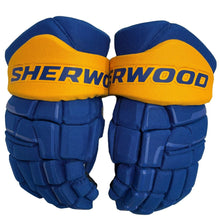 Load image into Gallery viewer, Sherwood Code NHL Team Stock Senior Hockey Gloves - Buffalo Sabres
