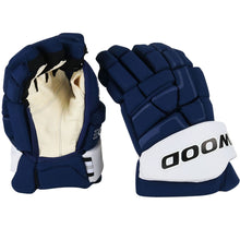 Load image into Gallery viewer, Sherwood Code NHL Team Stock Senior Hockey Gloves - Tampa Bay Lightning
