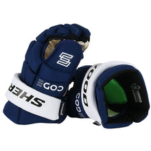 Load image into Gallery viewer, Sherwood Code NHL Team Stock Senior Hockey Gloves - Tampa Bay Lightning
