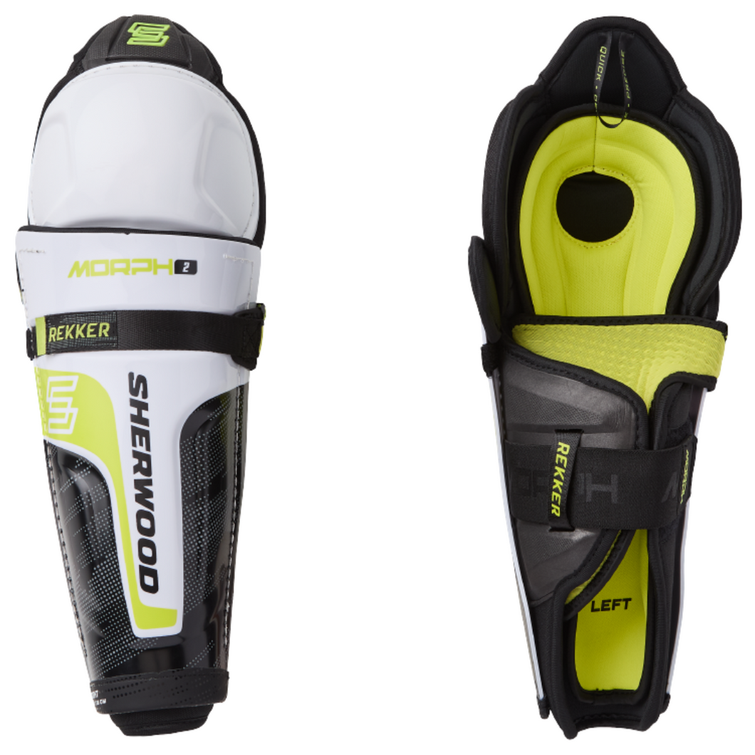 Sherwood Rekker Morph 2 Senior Hockey Shin Guards