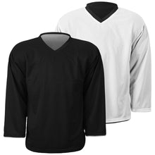 Load image into Gallery viewer, Sherwood SW300 Reversible Hockey Practice Jerseys - Black/White
