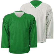 Load image into Gallery viewer, Sherwood SW300 Reversible Hockey Practice Jerseys - Green/White
