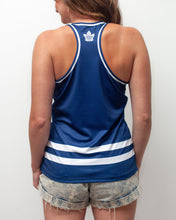 Load image into Gallery viewer, Toronto Maple Leafs Women&#39;s Racerback Hockey Tank
