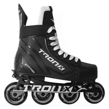 Load image into Gallery viewer, TronX Stryker Adjustable Junior Roller Hockey Skates
