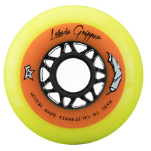 Load image into Gallery viewer, Labeda Gripper Yellow Outdoor Roller Hockey Wheels (80A)
