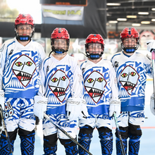 Load image into Gallery viewer, Alkali Cele Air Junior Hockey Gloves
