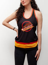 Load image into Gallery viewer, Vancouver Canucks Retro Alternate Women&#39;s Racerback Hockey Tank
