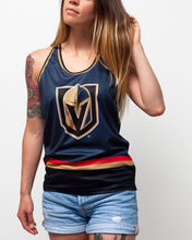 Load image into Gallery viewer, Las Vegas Golden Knights Women&#39;s Racerback Hockey Tank
