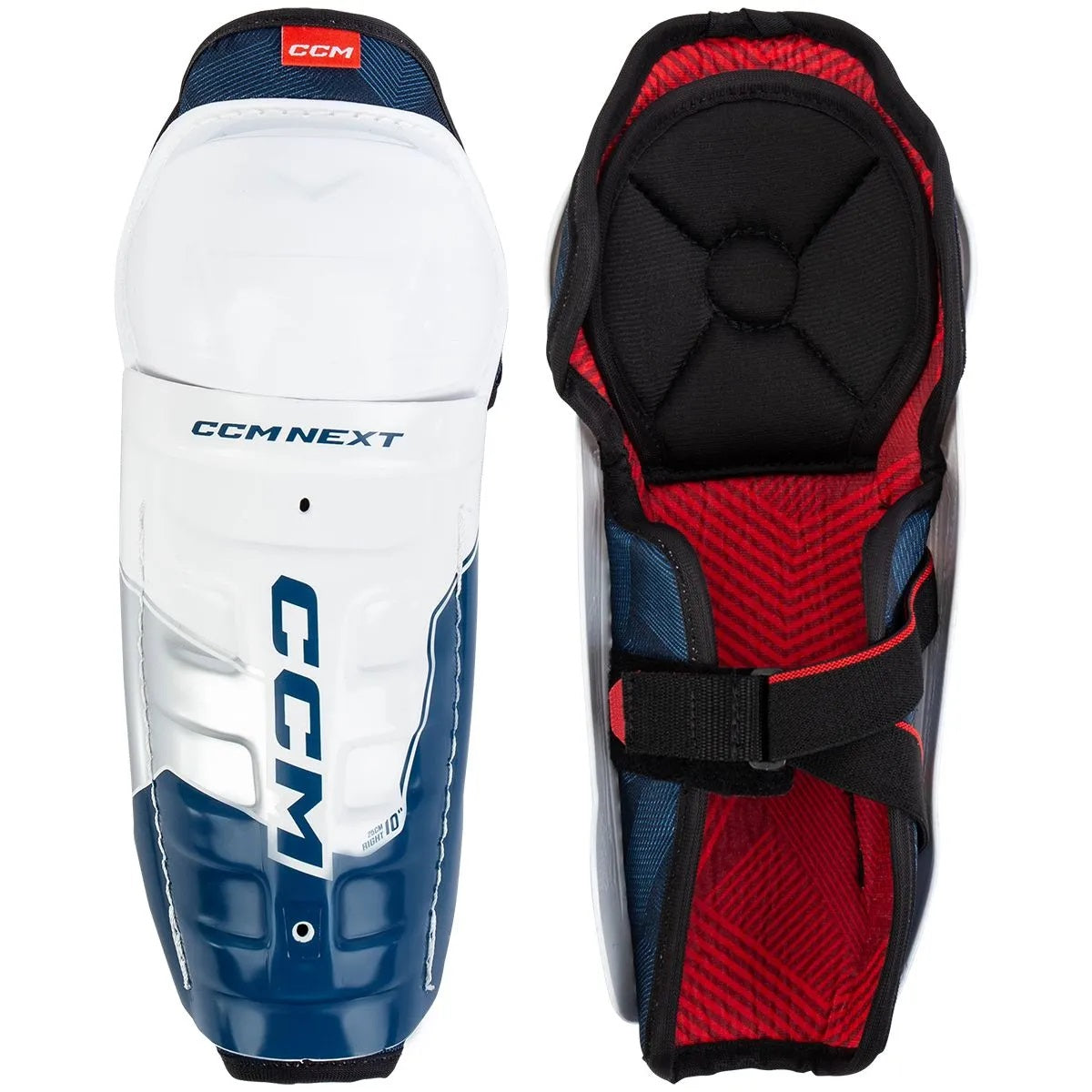 CCM Youth Hockey Shin Guards (10 in)