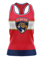 Load image into Gallery viewer, Florida Panthers Women&#39;s Racerback Hockey Tank
